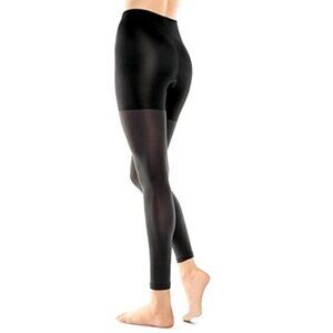 Assets By Sara Blakely Lucky Leggings 849B Black Ankle-Length Shaping Tights